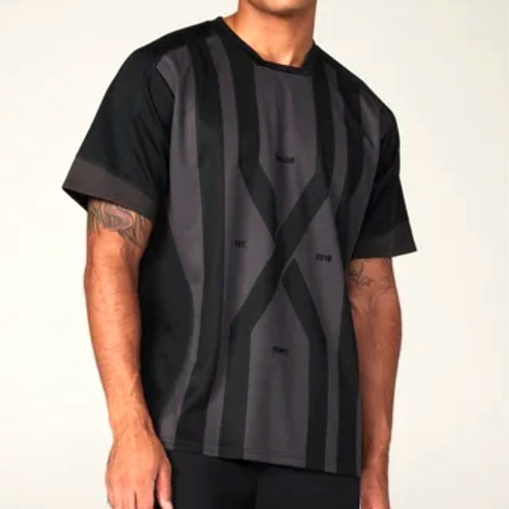 SAVAGE x FENTY Sport LEAGUE JERSEY T Shirt Black Gray Mens XXXL Rihanna NWT New